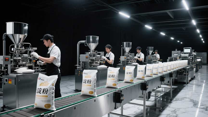 宠物粮食加工厂生产线